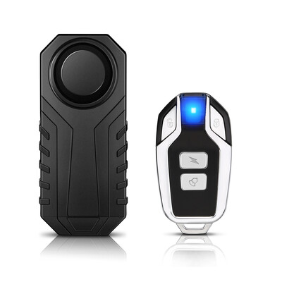 Anchtek Motocikl Bicikl Protuprovalni Alarm USB Punjenje Vodootporan Bežični Vibracijski Senzor Sustav Upozorenja Alarma Moto Auto Alarm