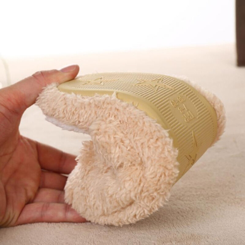 Slatko prase Crtani par Pamučne papuče za jesen i zimu Domaće debelo dno Protuklizne Tople sobne papuče za spavaću sobu