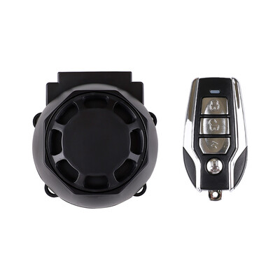 120 dB vandeniui atspari apsaugos nuo vagystės signalizacija, skirta dviračio motociklo USB-C įkrovimui nuotolinio valdymo pulto signalizacija, vibracijos judesio jutiklio signalizacija