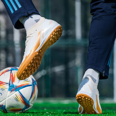 TF/FG vīriešu futbola laukuma zābaki, īpaši vieglas zāles iekštelpu biedrības treniņu futbola apavi, skavas bērniem, futbola apavi, kedas