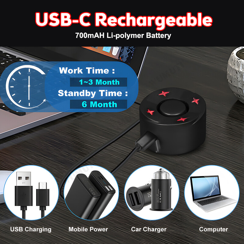 Bezvadu velosipēda vibrācijas signalizācija USB uzlādes tālvadības pults ielaušanās motocikla drošības detektora sistēma velosipēda signalizācija