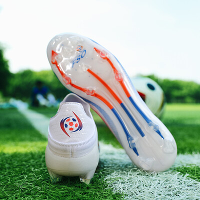Без дантела Мъжки футболни обувки SLIP-ON Нехлъзгащи се футболни обувки за трева за деца TF/FG Training Футболни обувки Chuteira Campo 35-45
