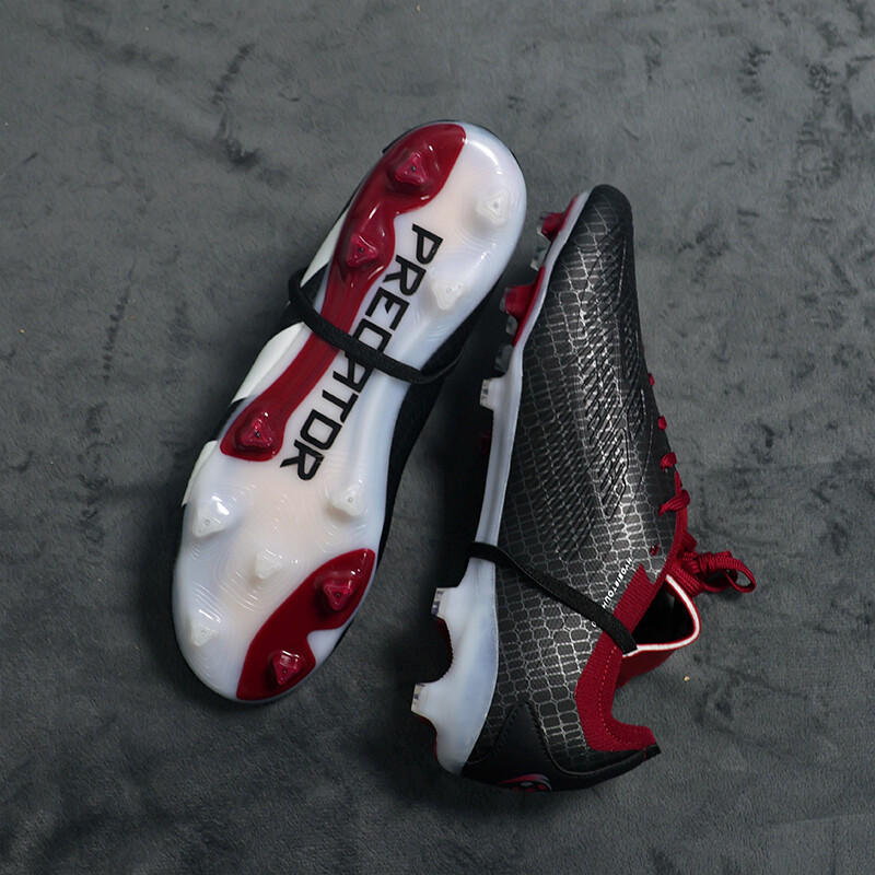 QQ2460 Augstas kvalitātes vīriešu futbola apavi, neslīdoši zāliena futbola apavi bērniem TF/FG treniņu futbola apavi Chuteira Campo 35-46