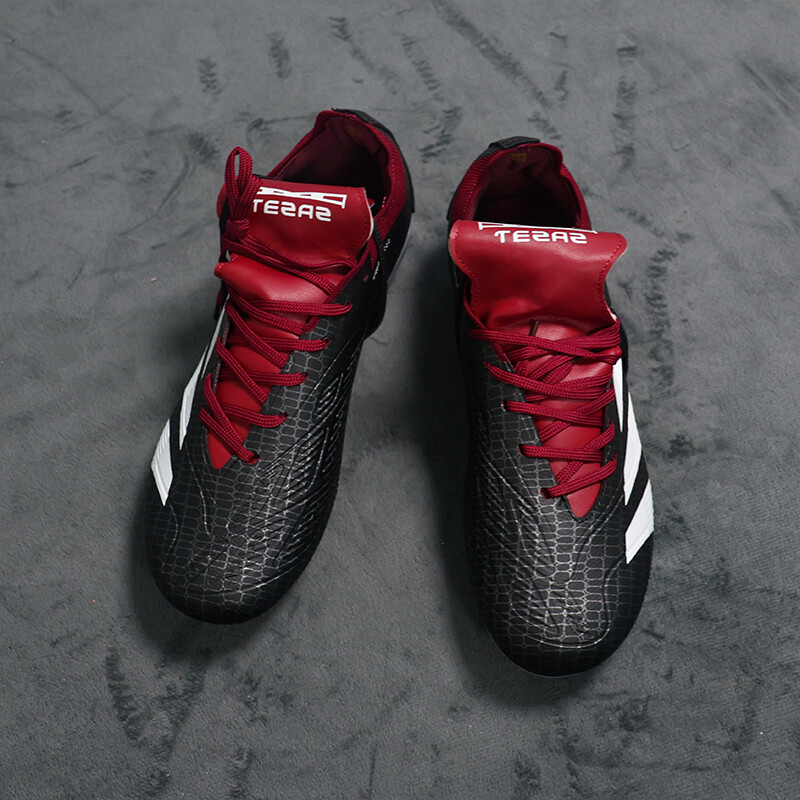 QQ2460 Augstas kvalitātes vīriešu futbola apavi, neslīdoši zāliena futbola apavi bērniem TF/FG treniņu futbola apavi Chuteira Campo 35-46