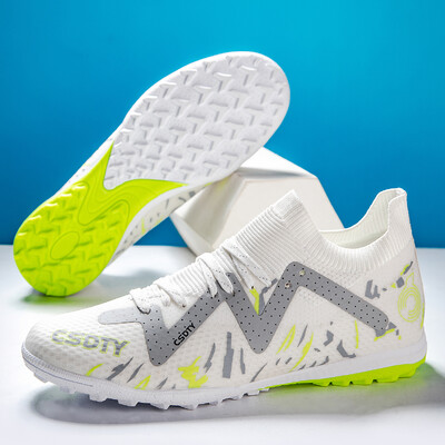 Noi pantofi de fotbal pentru bărbați, ghete de fotbal pentru adulți, ghete de futsal anti-alunecare, sport, de înaltă calitate, anti-alunecare, ușoare, TF/FG, antrenament pe iarbă