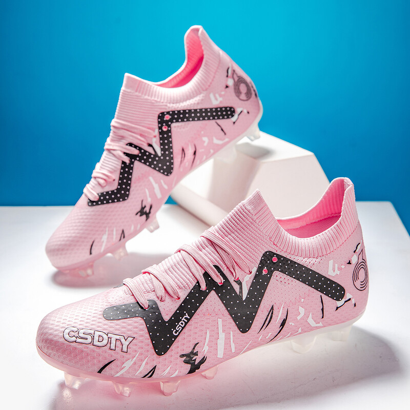 Noi pantofi de fotbal pentru bărbați, ghete de fotbal pentru adulți, ghete de futsal anti-alunecare, sport, de înaltă calitate, anti-alunecare, ușoare, TF/FG, antrenament pe iarbă