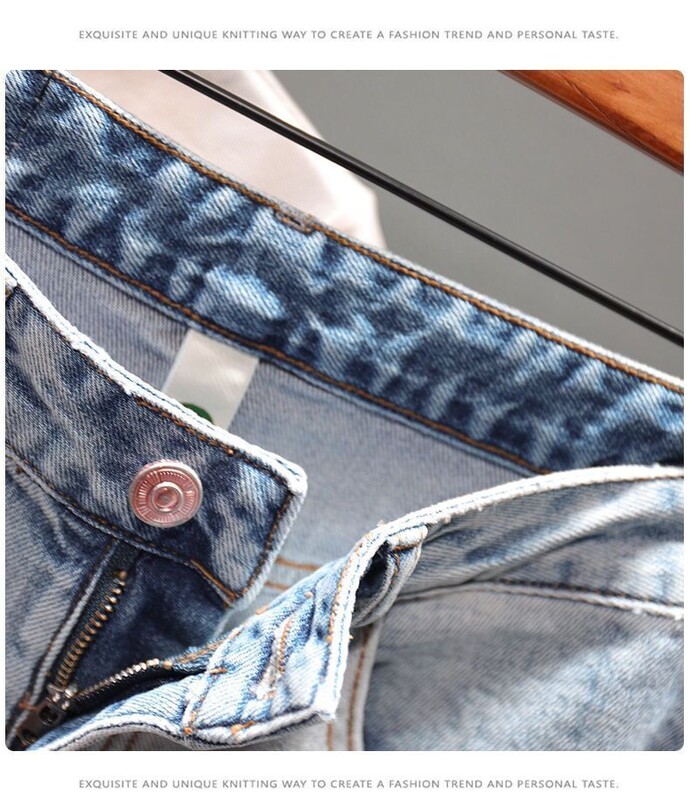 Vīriešu ikdienas džinsa džinsi Pavasara un rudens jaunums, vintage savārstījums Dizaineris kovboju zīmuļu bikses Modes, skaistas bikses