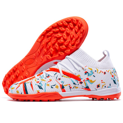 Profesionalne nogometne kopačke Drop Shipping Unisex prozračne mekane muške nogometne cipele s dugim šiljcima Nogometne kopačke Cipele za dvoranske sportove