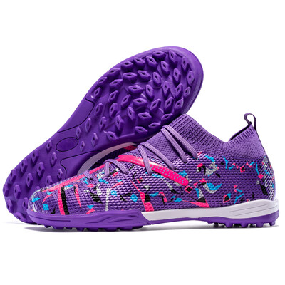 Profesionalne nogometne kopačke Drop Shipping Unisex prozračne mekane muške nogometne cipele s dugim šiljcima Nogometne kopačke Cipele za dvoranske sportove