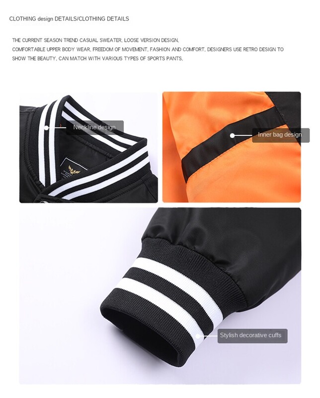 descarcă Tricou verde de baseball pentru bărbați, primăvară și toamnă 2023, în aer liber, pentru timpul liber, pentru pilot, jachetă pentru cuplu, pentru școală sportivă