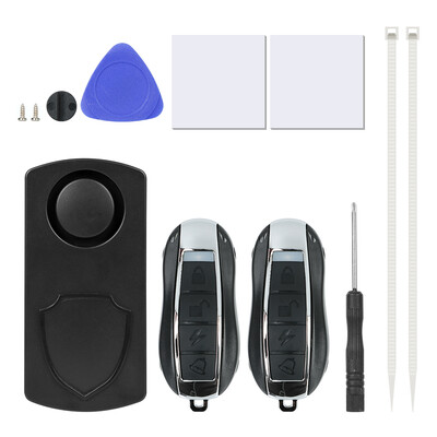 Motocikla brīdinājuma signalizācijas sistēma ar tālvadības pulti, vibrācijas detektora drošības sensoriem, viedais brīdinājums elektriskajam velosipēdam