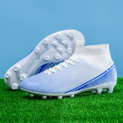 Professzionális Férfi Futball Csizmák Felnőtt Klipsz Fű Cipők Futball Cipők Edzőcipők Csúszásmentes szállítás Fg Uniszex Boka