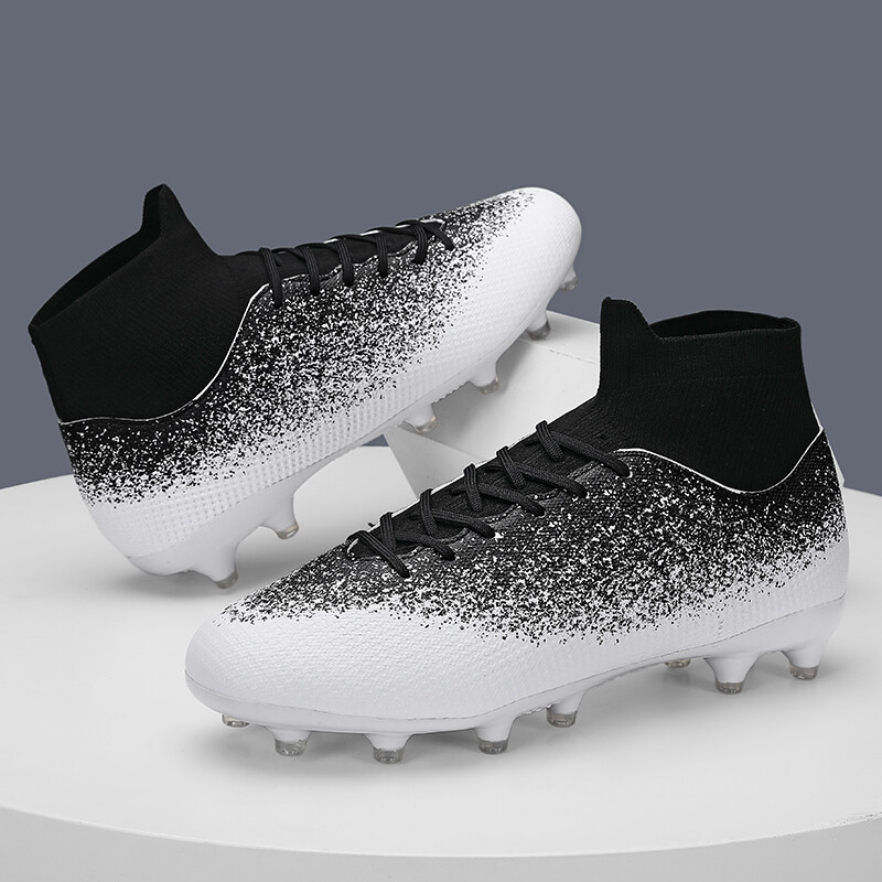 Professzionális Férfi Futball Csizmák Felnőtt Klipsz Fű Cipők Futball Cipők Edzőcipők Csúszásmentes szállítás Fg Uniszex Boka