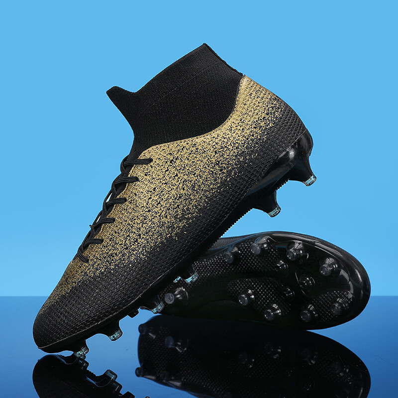 Professzionális Férfi Futball Csizmák Felnőtt Klipsz Fű Cipők Futball Cipők Edzőcipők Csúszásmentes szállítás Fg Uniszex Boka