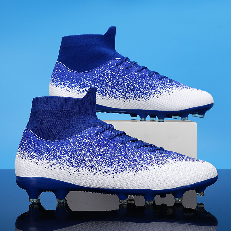 Professzionális Férfi Futball Csizmák Felnőtt Klipsz Fű Cipők Futball Cipők Edzőcipők Csúszásmentes szállítás Fg Uniszex Boka
