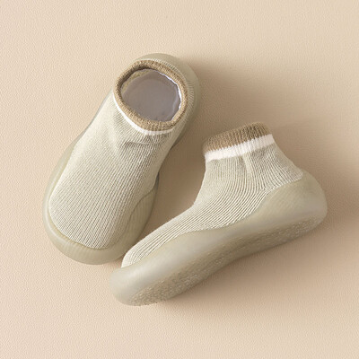 Zīdaiņu zeķes Apavi zīdaiņu krāsai atbilstošā krāsā jauki, zēni, apavi lelle, mīksta zole, bērnu kediņas uz grīdas BeBe maziem bērniem, pirmie staigulīši