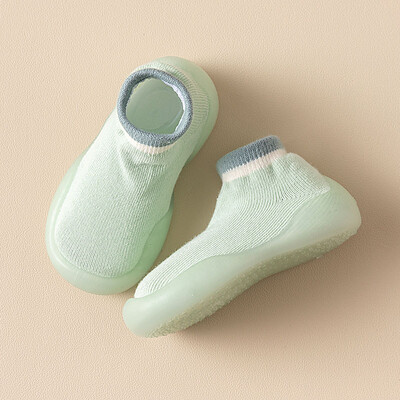 Zīdaiņu zeķes Apavi zīdaiņu krāsai atbilstošā krāsā jauki, zēni, apavi lelle, mīksta zole, bērnu kediņas uz grīdas BeBe maziem bērniem, pirmie staigulīši