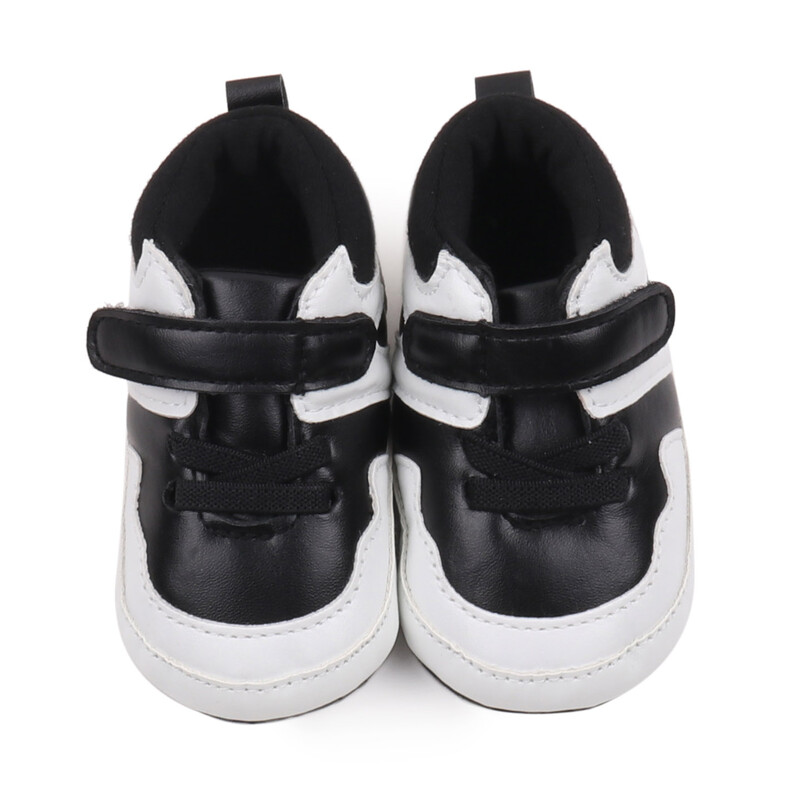 Zīdaiņu apavi, mīksta poliuretāna augstas kvalitātes pavasara un rudens stila mazuļi pirmsstaigāšanas kedas zēniem 0–9–18 mēn. 2024. gada jauna mode BHX3049