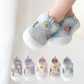 Ležerne simpatične mrežaste tenisice iz crtića za dječake, prozračne neklizajuće cipele za hodanje za proljeće i jesen