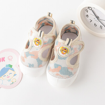 Ležerne simpatične mrežaste tenisice iz crtića za dječake, prozračne neklizajuće cipele za hodanje za proljeće i jesen