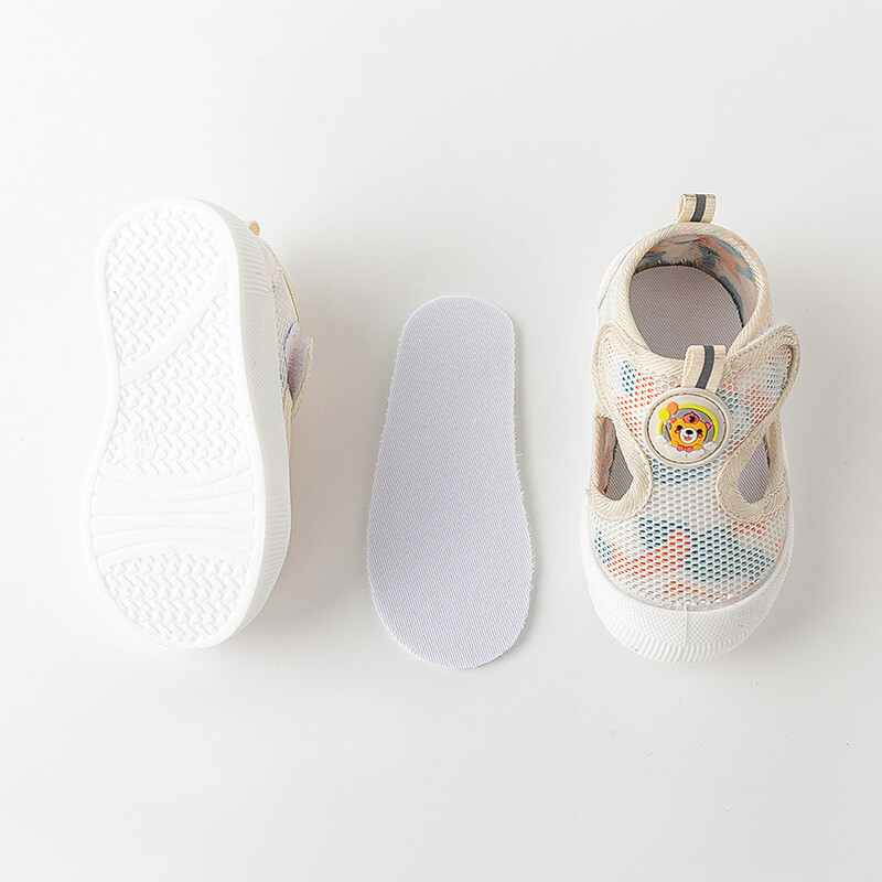 Ležerne simpatične mrežaste tenisice iz crtića za dječake, prozračne neklizajuće cipele za hodanje za proljeće i jesen