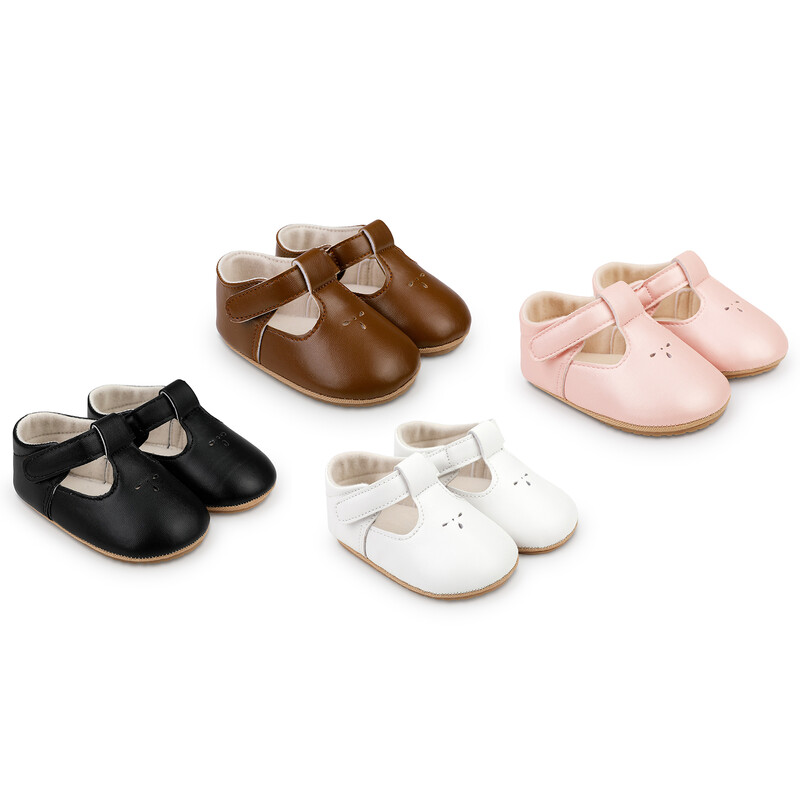 FOCUSNORM 4 culori Nou-născut Bebeluș Fată Băieți PU Pătuț Pantofi Flats First Walker Pătuț Pantofi pentru petrecere