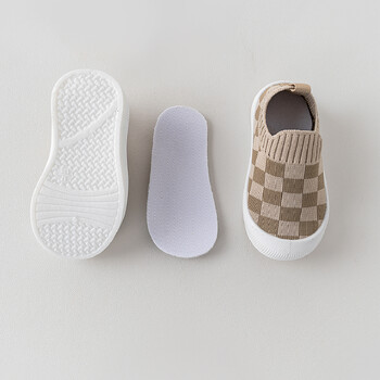 Άνοιξη 2024 Νέα slip-on παιδικά παπούτσια Baby First Walkers Παιδικά αγόρια κορίτσια Φθινοπωρινά αντιολισθητικά αθλητικά παπούτσια Αθλητικά παπούτσια