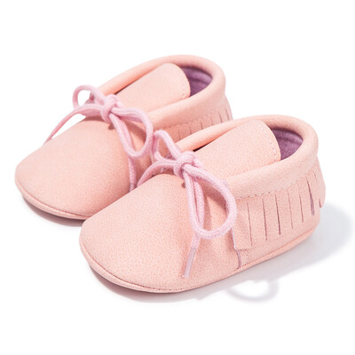 KIDSUN Pantofi pentru bebeluși nou-născut clasici cu șireturi pentru bebeluș băiat fată pantofi ocazional PU cu talpă moale pantofi pentru sugari pentru copii mici 7 culori