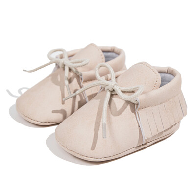 KIDSUN Pantofi pentru bebeluși nou-născut clasici cu șireturi pentru bebeluș băiat fată pantofi ocazional PU cu talpă moale pantofi pentru sugari pentru copii mici 7 culori