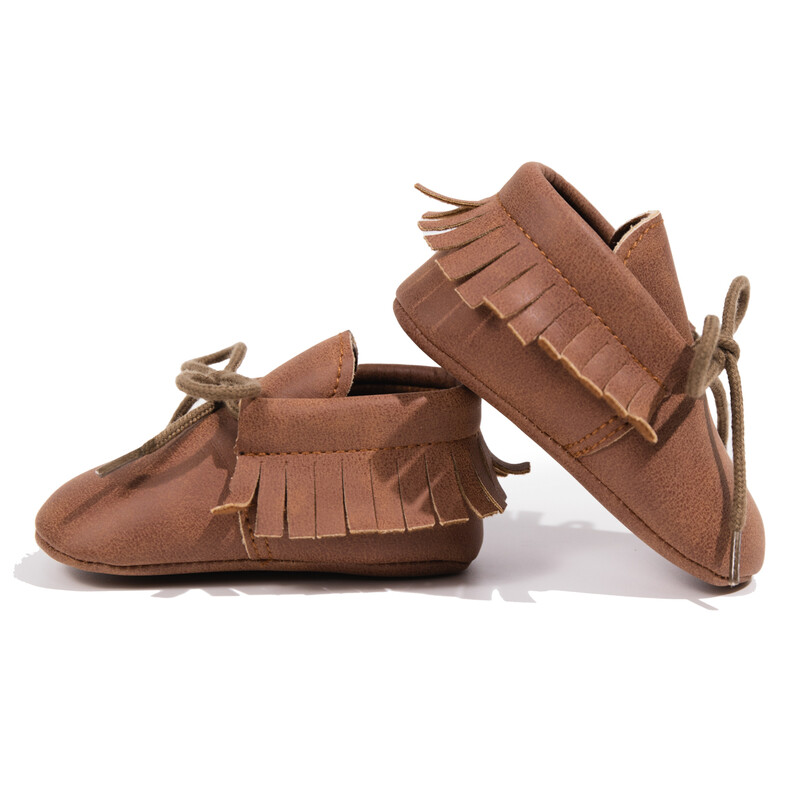 KIDSUN Pantofi pentru bebeluși nou-născut clasici cu șireturi pentru bebeluș băiat fată pantofi ocazional PU cu talpă moale pantofi pentru sugari pentru copii mici 7 culori