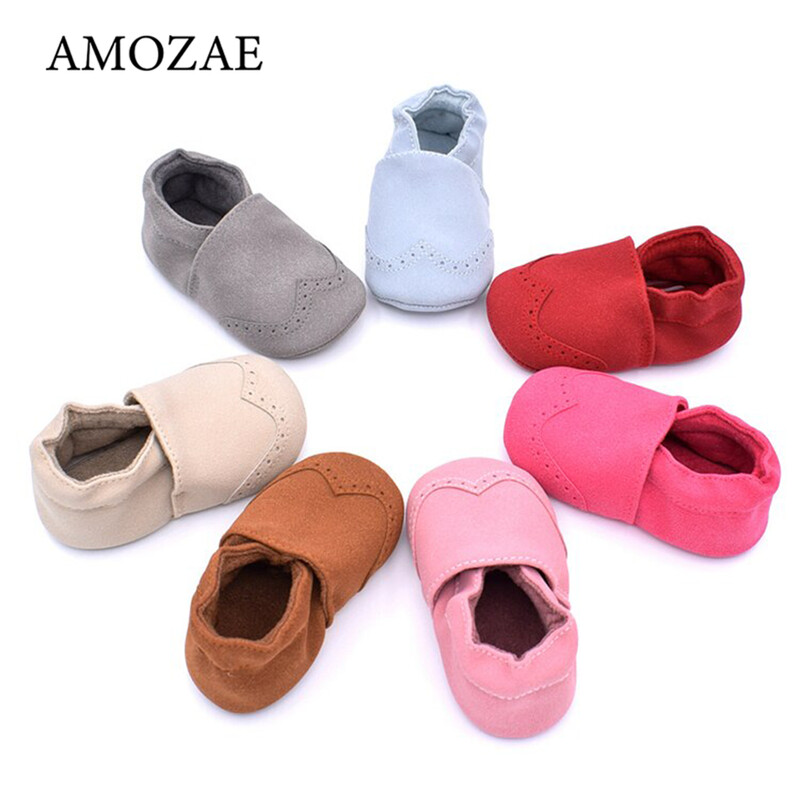 Pantofi nou-născut pentru bebeluș băiețel pentru fetiță pantofi pentru primii plimbări pentru bebeluși pantofi mocasin din piele PU pentru copii pantofi pentru pătuț pentru copii mici
