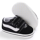 0-18M Baby Shoes Jaundzimušo modes ikdienas apavi Baby Kid Canvas kedas Baby Boy Girl Mīksta zole Prewalker kurpes
