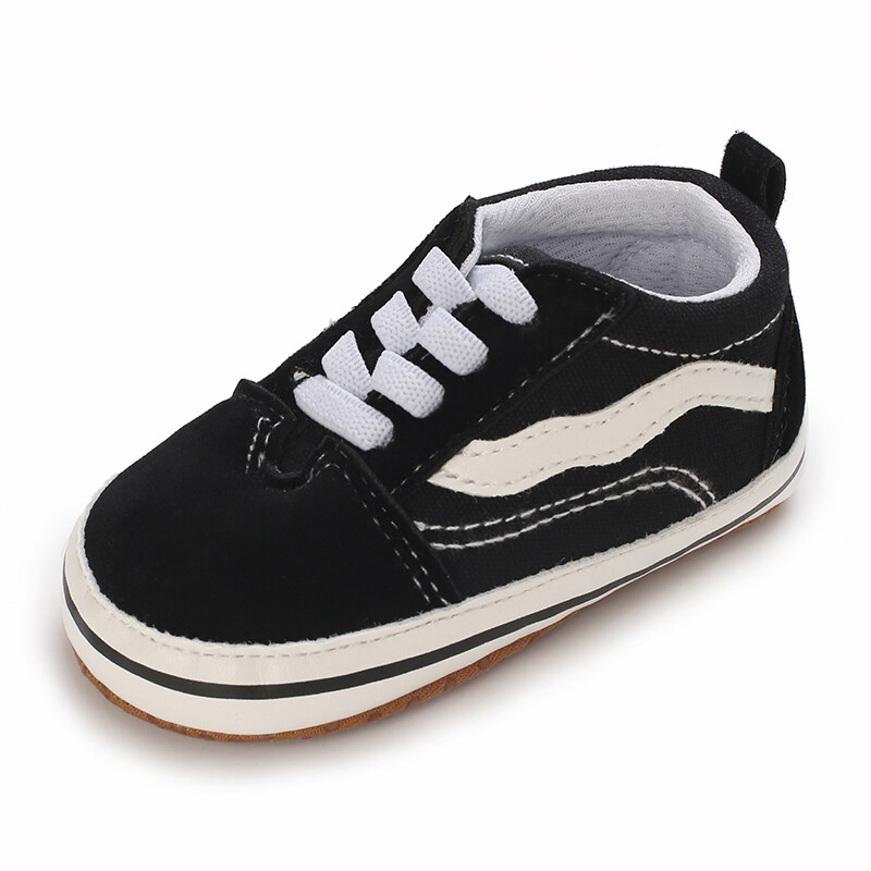 0-18M Baby Shoes Jaundzimušo modes ikdienas apavi Baby Kid Canvas kedas Baby Boy Girl Mīksta zole Prewalker kurpes