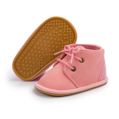 Νέα βρεφικά παπούτσια για αγόρια για κορίτσια Βαμβακερά παπούτσια Ζεστά φθινόπωρο Χειμώνας Αντιολισθητική μαλακή σόλα από καουτσούκ για βρέφη για βρέφη First Walkers 0-18 μηνών