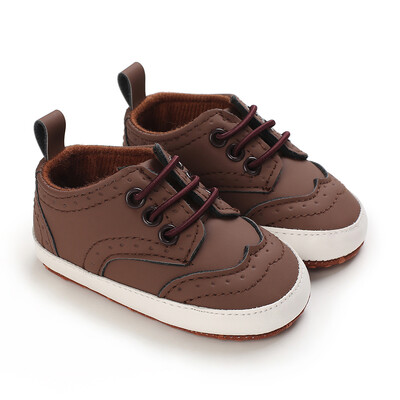 Dječje cipele za dječake, novorođenčad, malu djecu, ležerne, udobne, pamučne potplate, protuklizne, PU kožne cipele za prve hodače, mokasine za krevetić za puzanje