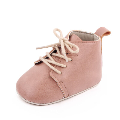Pantofi pentru nou-născut, ocazional, fetiță, băiat, piele PU, sugar, copil mic, anti-alunecare, talpă moale, pantofi sport, pantofi First Walker