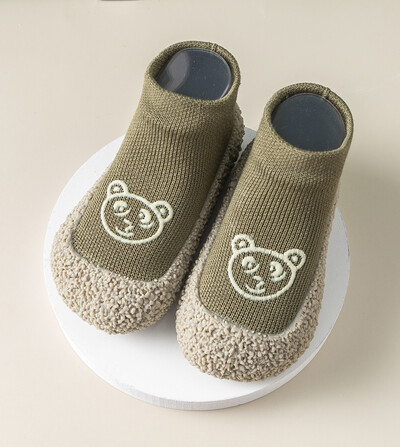 Zīdaiņu apavi basām kājām Zēniem Zēniem Meiteņu Neslīdošas Kurpes Pavasaris Vasara Mīkstas zoles kediņas, Pirmie staigulīši bērniem (0–3 gadi)