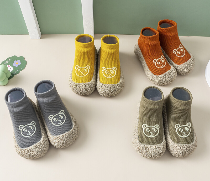 Zīdaiņu apavi basām kājām Zēniem Zēniem Meiteņu Neslīdošas Kurpes Pavasaris Vasara Mīkstas zoles kediņas, Pirmie staigulīši bērniem (0–3 gadi)