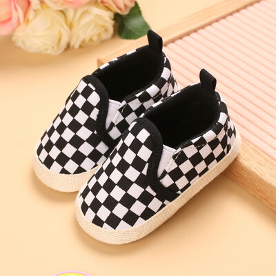 Pantofi pentru bebeluși First Walker pentru copii, băieți, fată, sport clasici, talpă moale din bumbac, pătuț multicolor, mocasini pentru copii, pantofi ocazionali