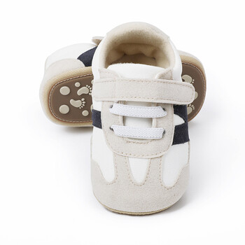 Meckior Newborn Baby Sneakers Letter Patchwork Baby Casual Παπούτσια Αντιολισθητικά Εκατό νήπια Βρεφικά Αγόρια Κοριτσίστικα Παπούτσια 0-18 μηνών