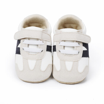 Meckior Newborn Baby Sneakers Letter Patchwork Baby Casual Παπούτσια Αντιολισθητικά Εκατό νήπια Βρεφικά Αγόρια Κοριτσίστικα Παπούτσια 0-18 μηνών