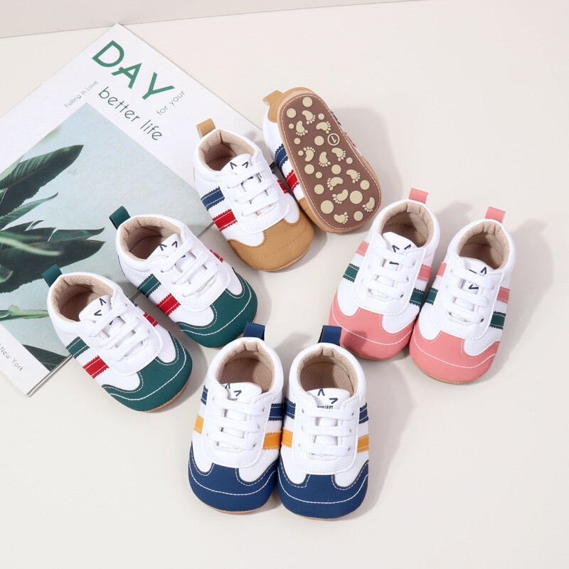 Obuća za bebe Proljetni i jesenski stil Visokokvalitetne vanjske tenisice za 0-9-18 mjeseci Male dječake i djevojčice 2024 NewFashion BXC4007