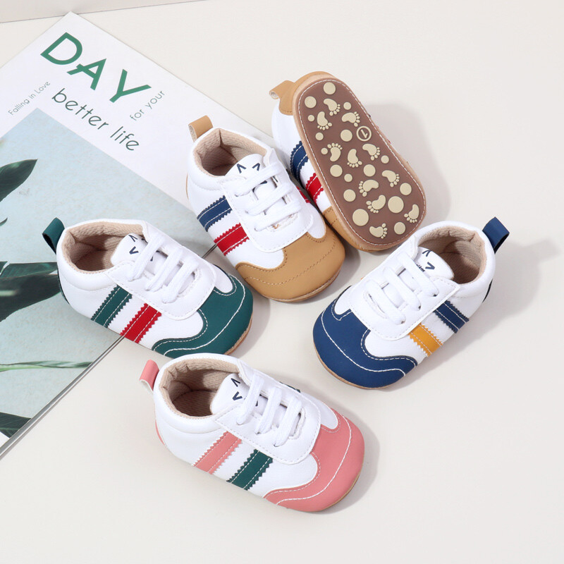 Obuća za bebe Proljetni i jesenski stil Visokokvalitetne vanjske tenisice za 0-9-18 mjeseci Male dječake i djevojčice 2024 NewFashion BXC4007