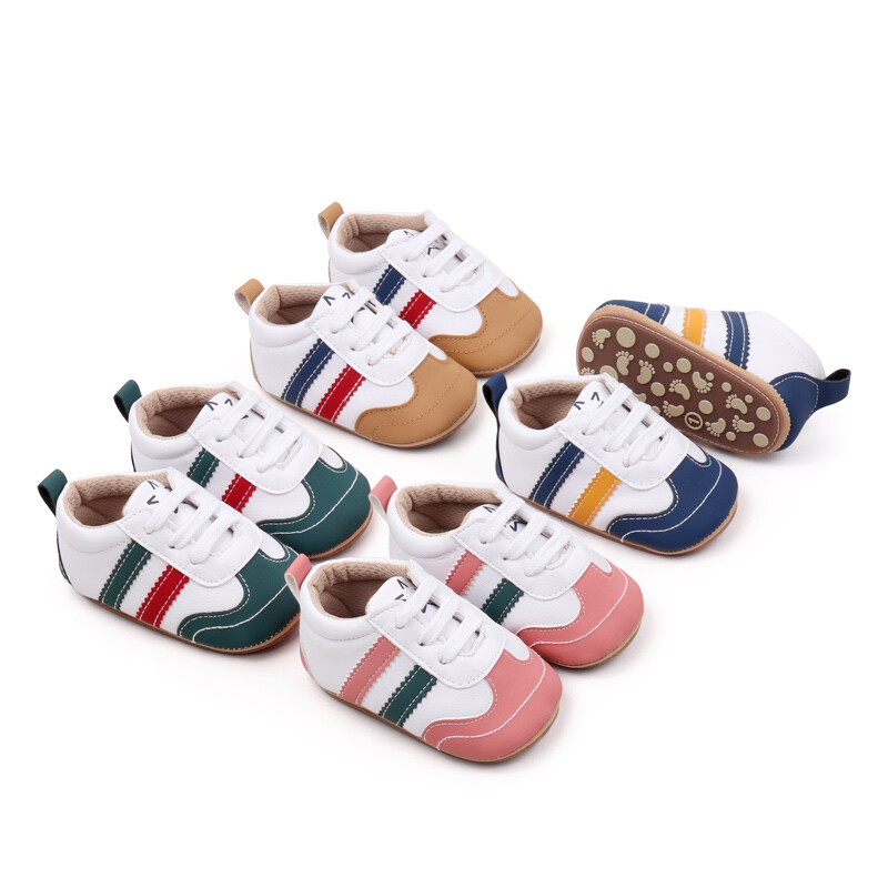 Obuća za bebe Proljetni i jesenski stil Visokokvalitetne vanjske tenisice za 0-9-18 mjeseci Male dječake i djevojčice 2024 NewFashion BXC4007