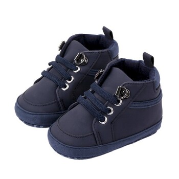 Baby Boy Sneakers Νεογέννητα PU Δερμάτινα Βρεφικά παπούτσια casual κορίτσια Μαλακή σόλα Αντιολισθητική παιδική First Walkers Παπούτσια κούνιας