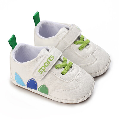 0–18 M jaundzimušo apavi zēniem un meitenēm Klasiskas ādas gumijas zole, neslīdoša pirmsskolas pastaigu apavi Mokasīni