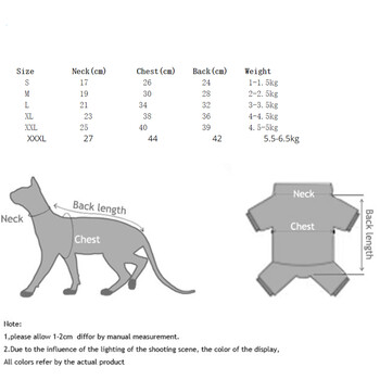 Κίτρινο βαμβακερό παλτό για Sphynx Cat Ανοιξιάτικο μακρυμάνικο μπλουζάκι δεινοσαύρων για γατάκια σε φθινοπωρινές πιτζάμες κινουμένων σχεδίων για Devon Rex