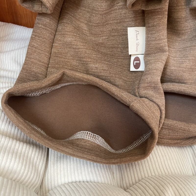 Palton din lână Cusut o păpușă urs pentru pisica Sphynx, iarnă, cu mâneci lungi, hanorac moale de cafea pentru tricou de desene animate Devon Rex pentru pisică