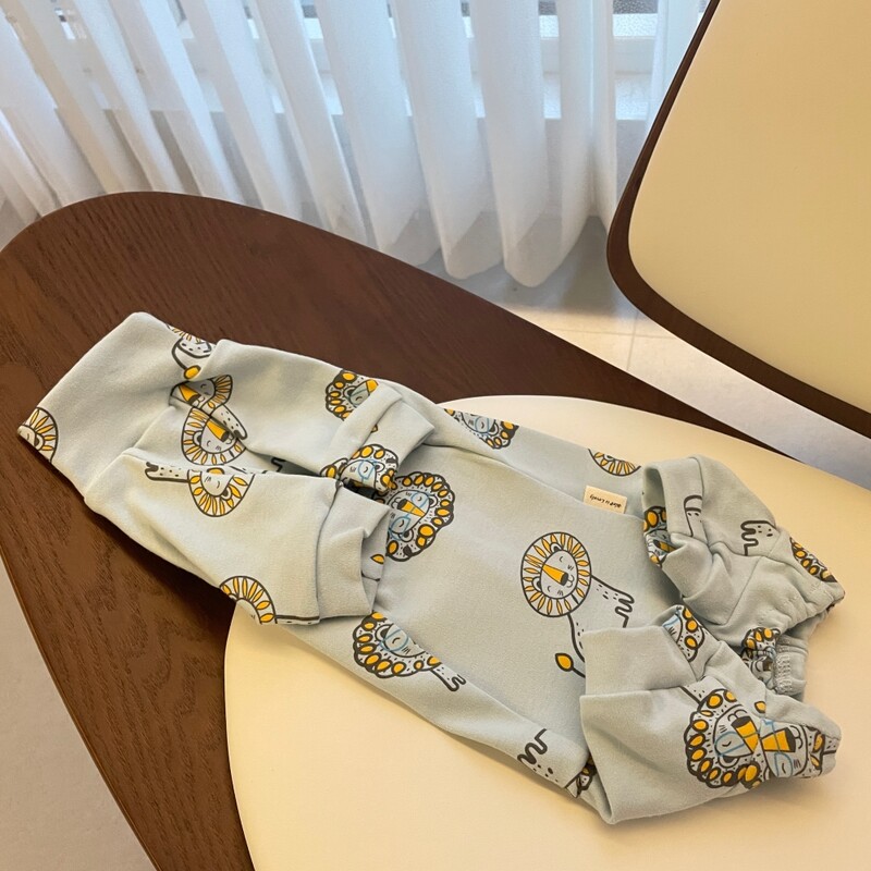 Palton din bumbac pentru pisica Sphynx în primăvară, toamnă iarnă, salopetă moale de desene animate, hanorac cu leu albastru, pentru pisoi, pijamale pentru Devon Rex