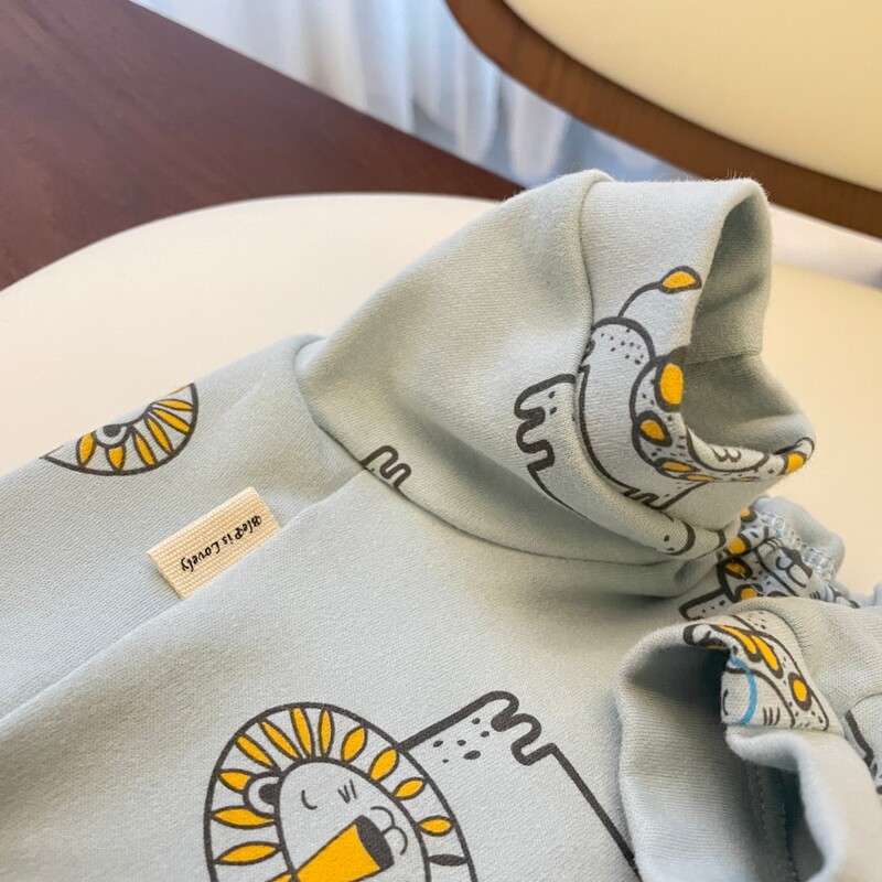 Palton din bumbac pentru pisica Sphynx în primăvară, toamnă iarnă, salopetă moale de desene animate, hanorac cu leu albastru, pentru pisoi, pijamale pentru Devon Rex